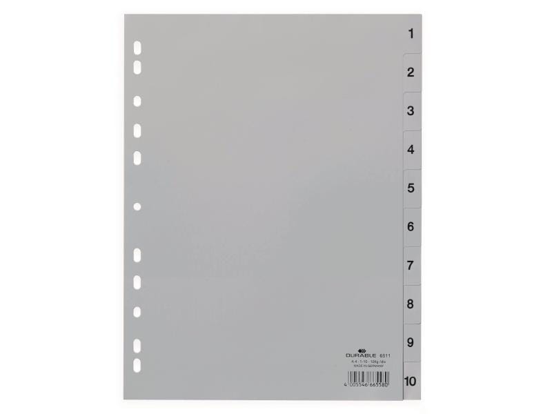 DURABLE Registre A4 1-10