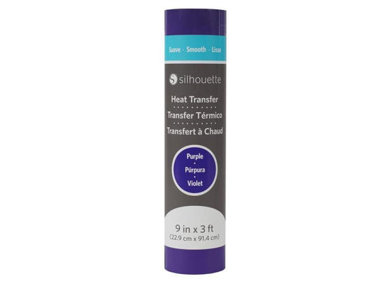 Silhouette Film thermocollant 22.9 x 91.4 cm Violet, lisse