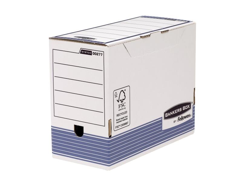 Fellowes Boîte d’archivage R-Kive Blanc/Bleu