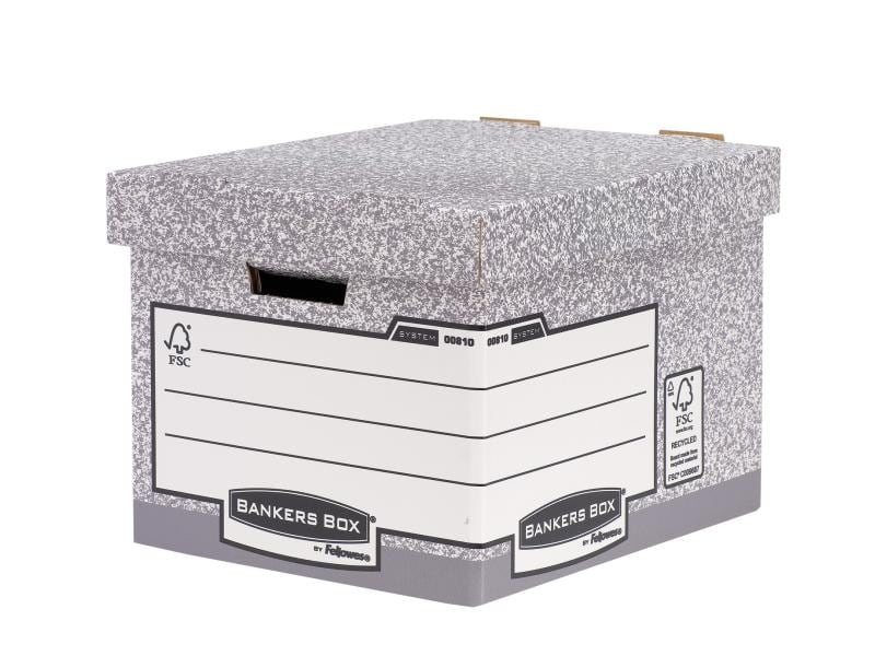 Fellowes Boîte d’archivage R-Kive Gris