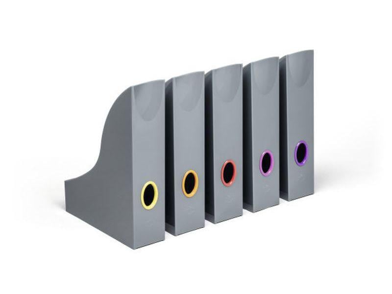 DURABLE Porte-revue Varicolor ENSEMBLE PORTE-REVUES, 5 pièces