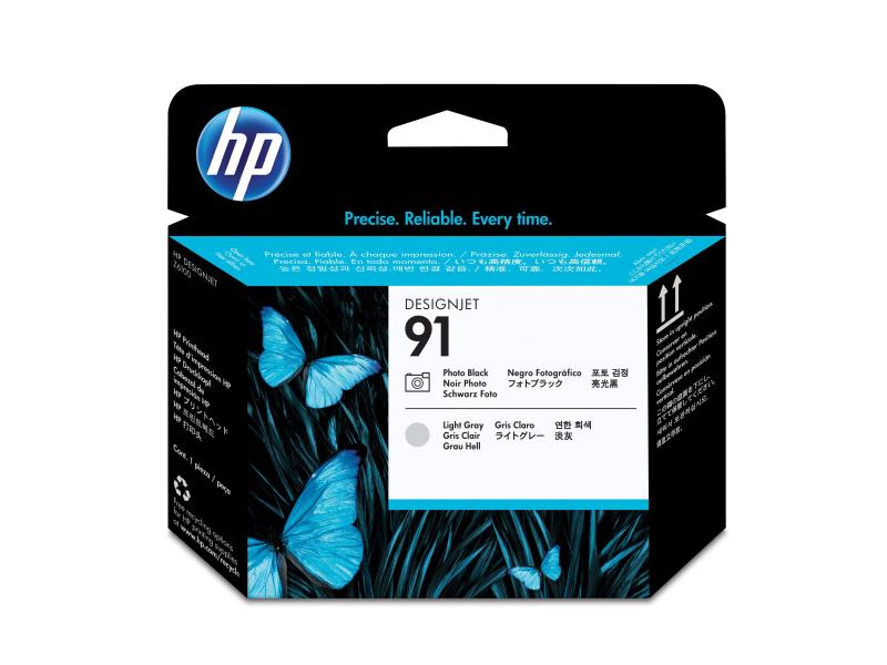 HP Tête d’impression Nr. 91 (C9463A) Light Grey/Photo Black