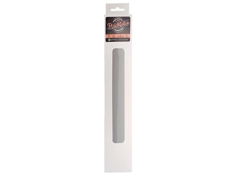 Chemica Film thermocollant Flock gris