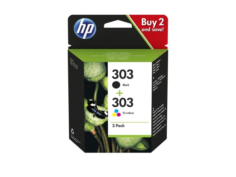 HP Combo Pack No. 303 (encre 3YM92AE) C/M/Y/BK