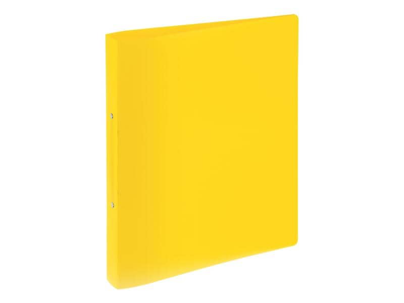 Pagna Classeur à anneaux A4 PP 3.3 cm, jaune