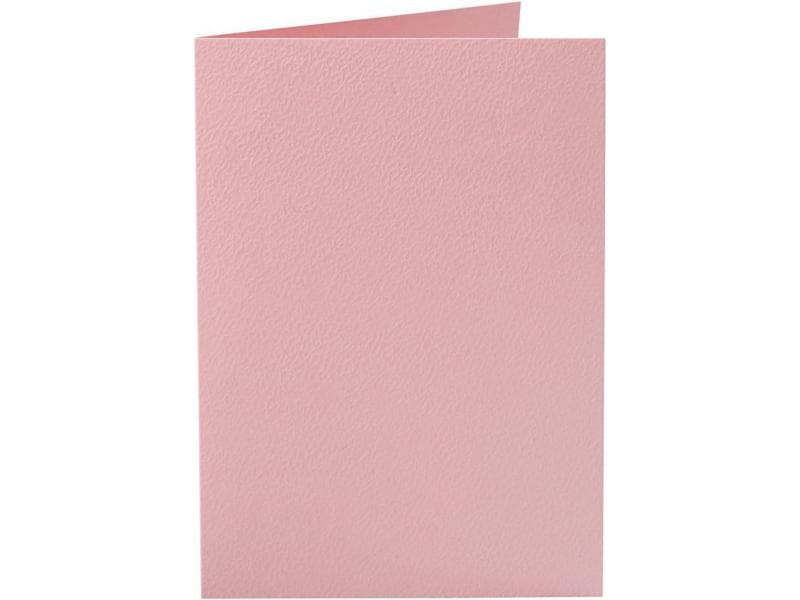 Creativ Company Carte vierge 10.5 x 15 cm sans enveloppe, rose