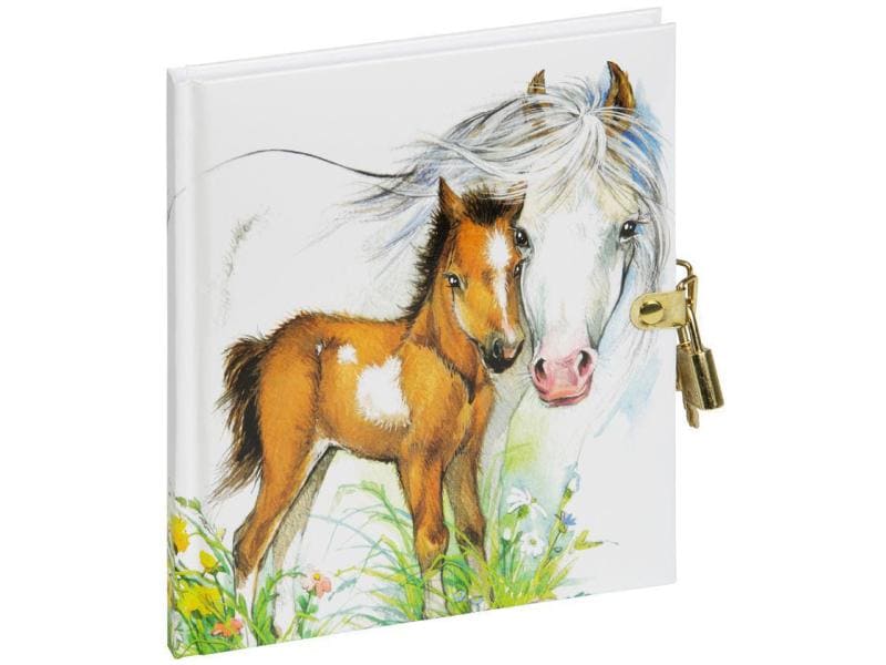 Pagna Journal intime Poulain doux avec château