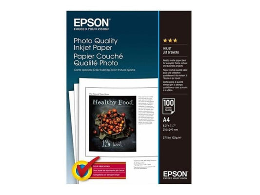 Epson Papier photo A4 102 g/m² 100 Pièce/s