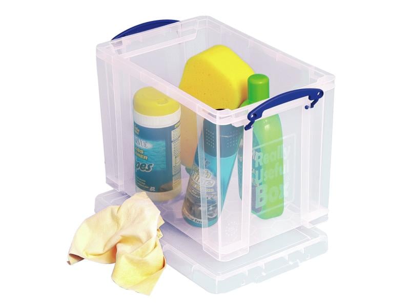 Really Useful Box Boîte de rangement 19 Litre Transparent