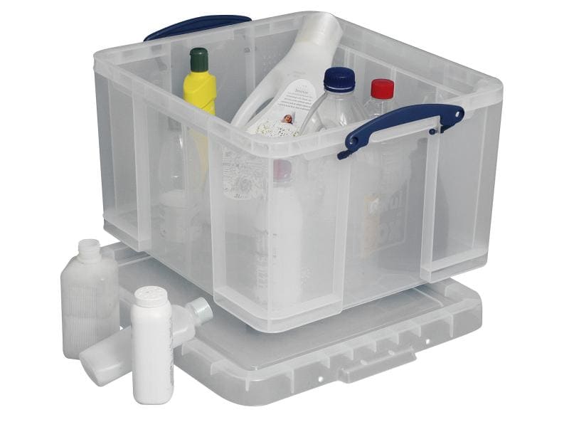 Really Useful Box Boîte de rangement 42 litres Transparent