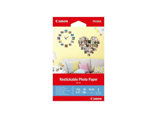 Canon Papier photo RP-101 10x15cm 5 Pièce/s
