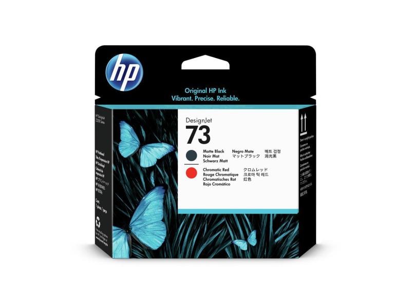 HP Tête d’impression Nr. 73 (CD949A) Chromatic Red/Matte Black