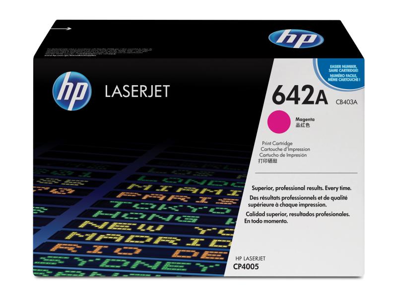 HP Toner Nr. 642A (CB403A) Magenta
