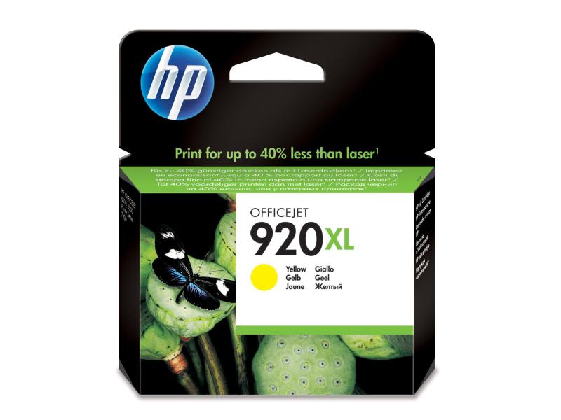 HP Encre Nr. 920XL (CD974AE) Yellow