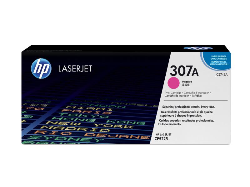HP Toner Nr. 307A (CE743A) Magenta