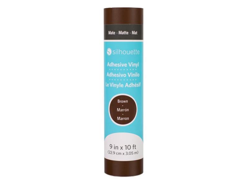 Silhouette Film de vinyle Mat 22.9 cm Marron, mat
