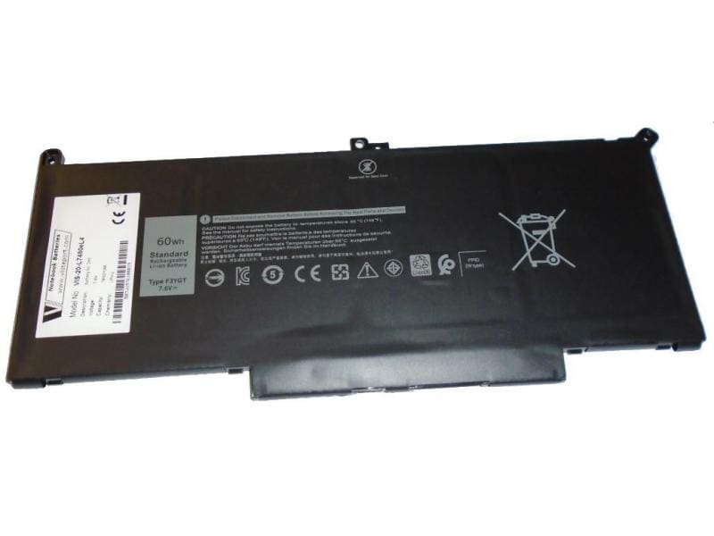 Vistaport Batterie pour DELL Latitude 7280/7480