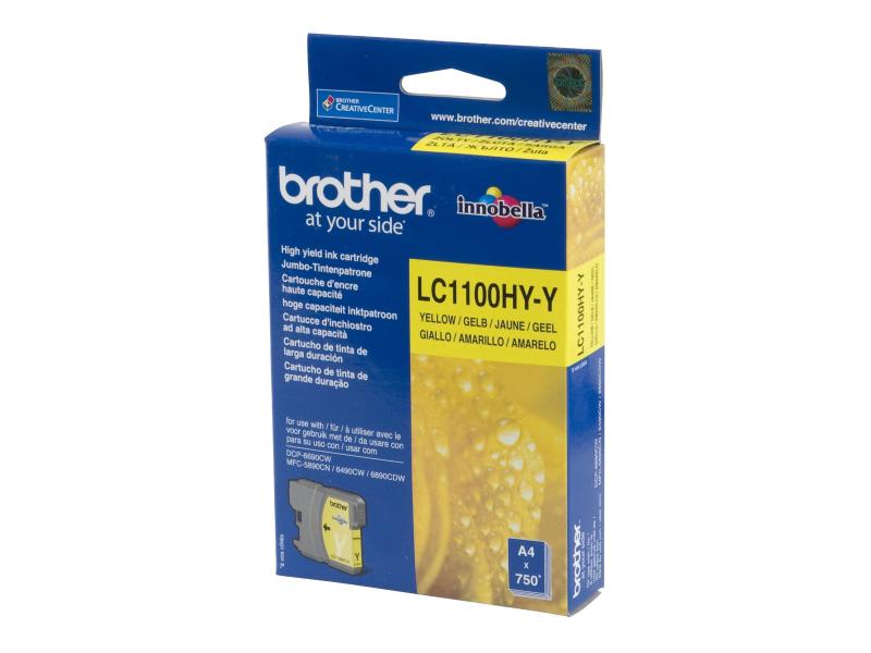 Brother Encre LC-1100HYY Yellow