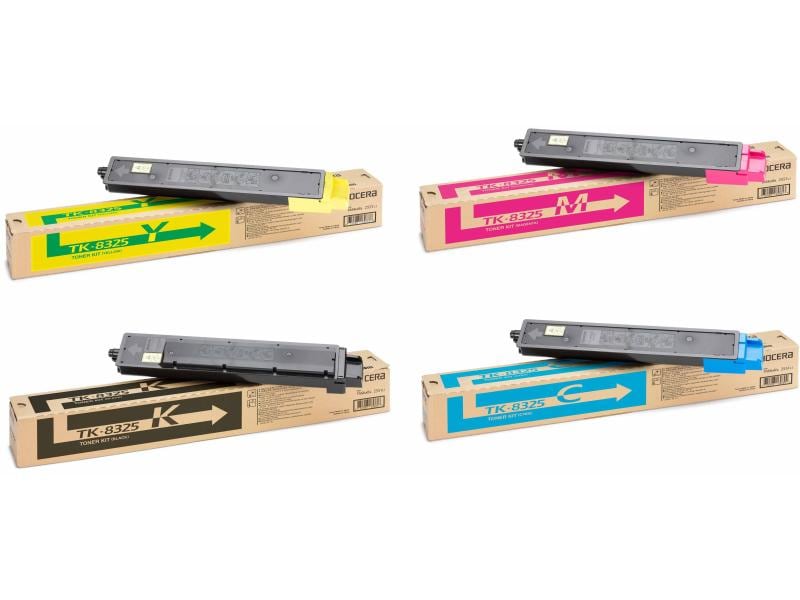Kyocera Toner TK-8325 KIT noir/Cyan/Magenta/Yellow