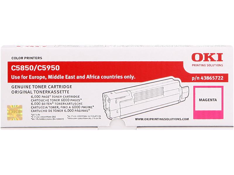 OKI Toner 43865722 Magenta