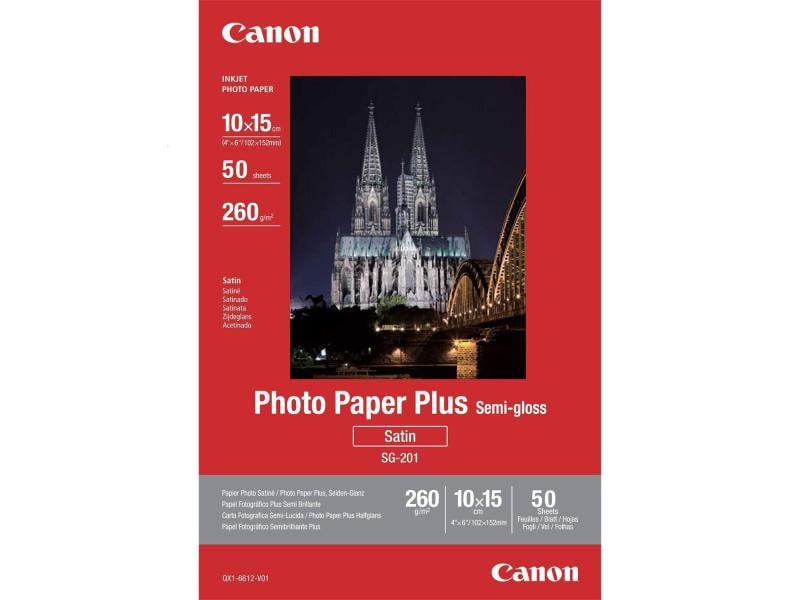 Canon Papier photo 10 x 15 cm 260 g/m² 50 Pièce/s