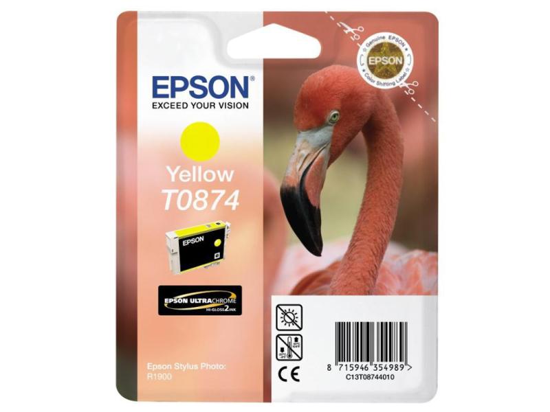 Epson Encre C13T08744010 Yellow