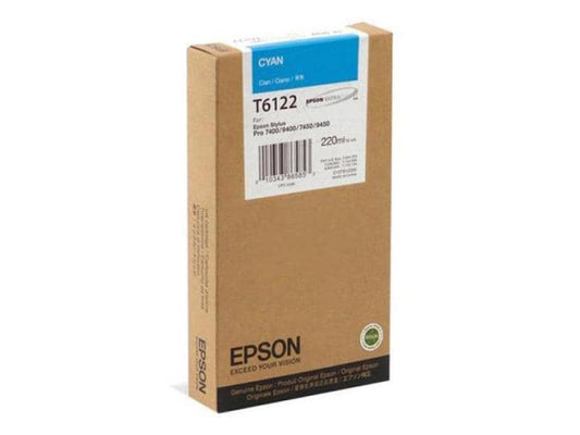 Epson Encre C13T612200 Cyan