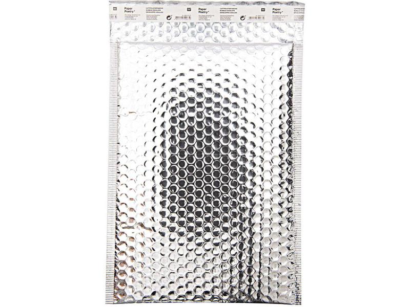 Rico Design Enveloppe DIN C4 Argent, 1 pièce