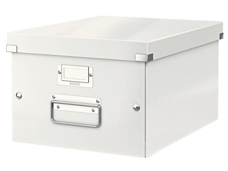 Leitz Boîte de rangement Click & Store A4 Blanc