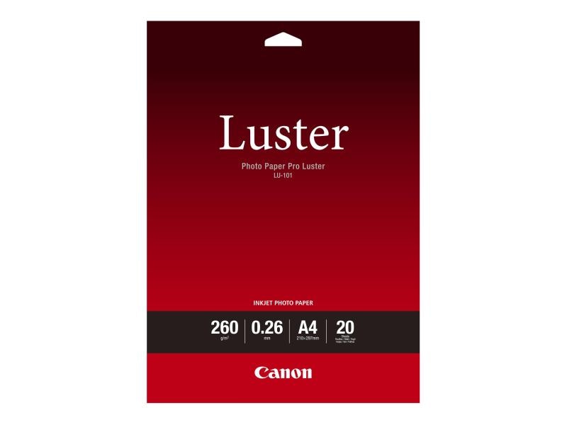 Canon Papier photo LU-101 A4 260 g/m² 20 Pièce/s