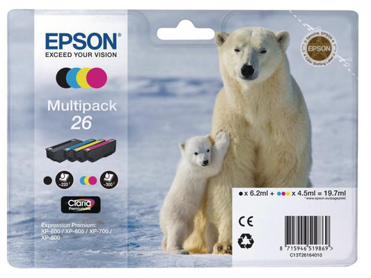 Epson Kits d’encre C13T26164010