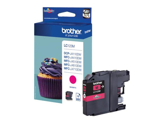 Brother Encre LC-123M Magenta
