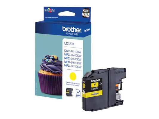 Brother Encre LC-123Y Yellow