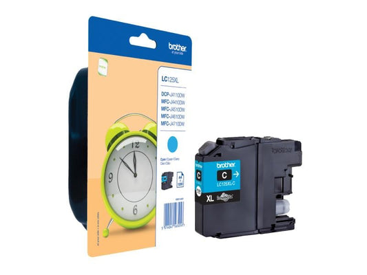 Brother Encre LC-125XLC Cyan