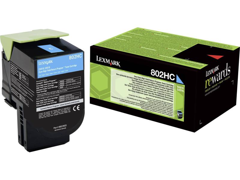 Lexmark Toner 80C2HC0 Cyan
