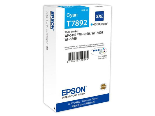 Epson Encre C13T789240 Cyan