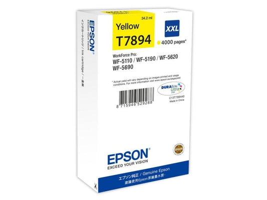 Epson Encre C13T789440 Yellow