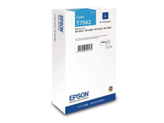 Epson Encre C13T756240 Cyan