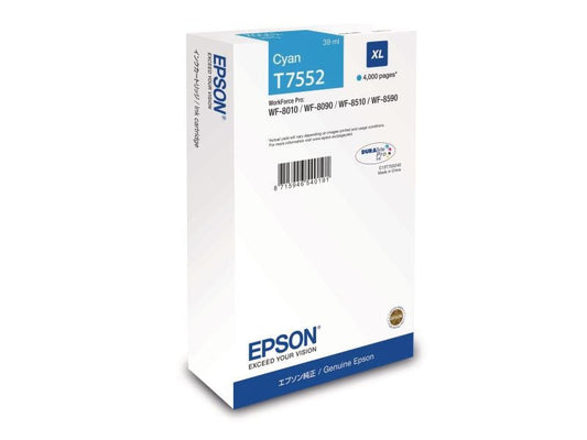 Epson Encre C13T755240 Cyan