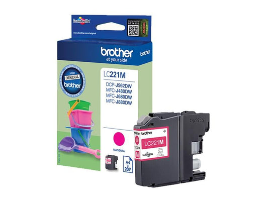 Brother Encre LC-221M Magenta
