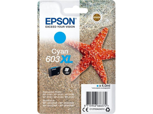 Epson Encre 603XL / C13T03A24010 Cyan