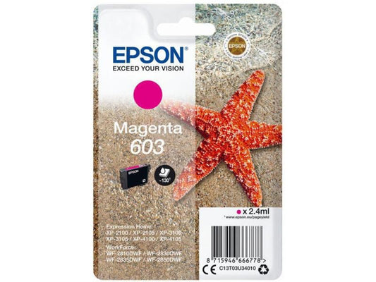 Epson Encre 603 / C13T03U34010 Magenta