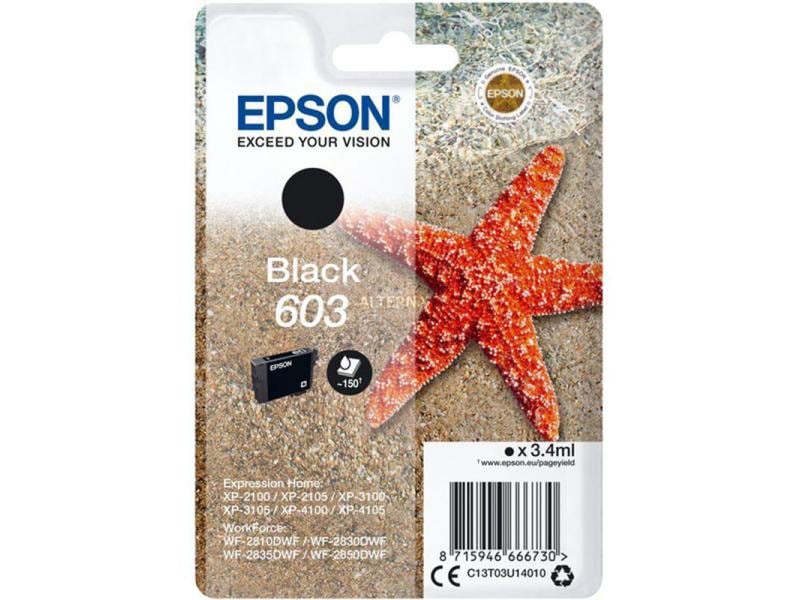Epson Encre 603 / C13T03U14010 noir