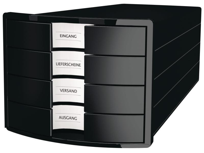 HAN Boîte à tiroirs IMPULS A4 Schwarz