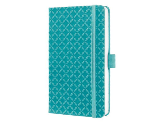 Jolie Carnet de notes JN102 A6, À lignes, Aqua