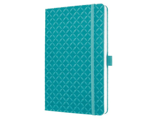 Jolie Carnet de notes JN103 A5, À lignes, Aqua