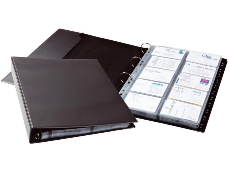 DURABLE Classeur de cartes de visite Visifix A4 Economy