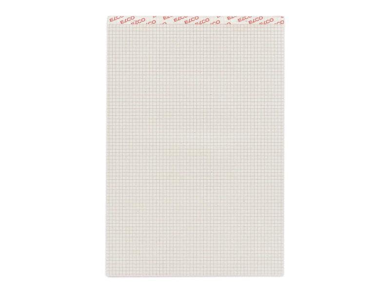 ELCO Bloc-notes A4 Recycling 4mm 100 feuilles, quadrillées