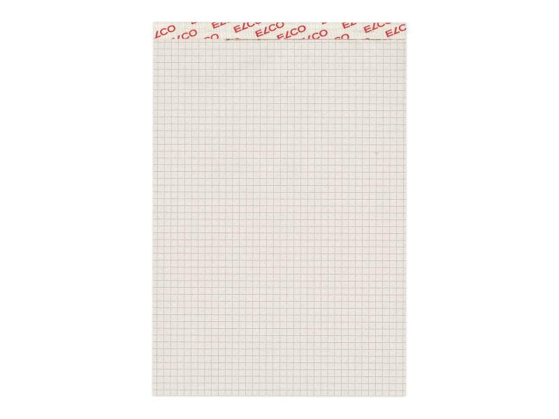 ELCO Bloc-notes A5 Recycling 4 mm 100 feuilles, quadrillées
