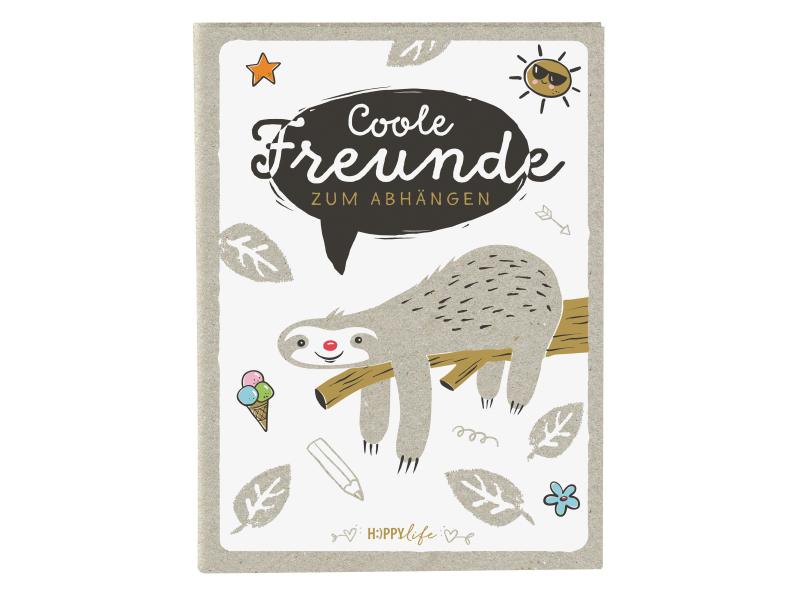 Goldbuch Livre d’amis Paresseux de la vie heureuse